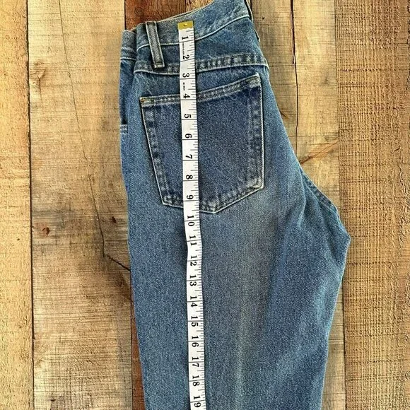 Vintage 90's 20X denim jeans straight leg western wear cowgirl women's 5 - Picture 3 of 9